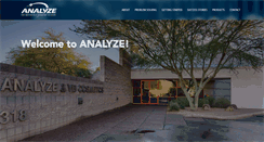 Desktop Screenshot of analyzeinc.com